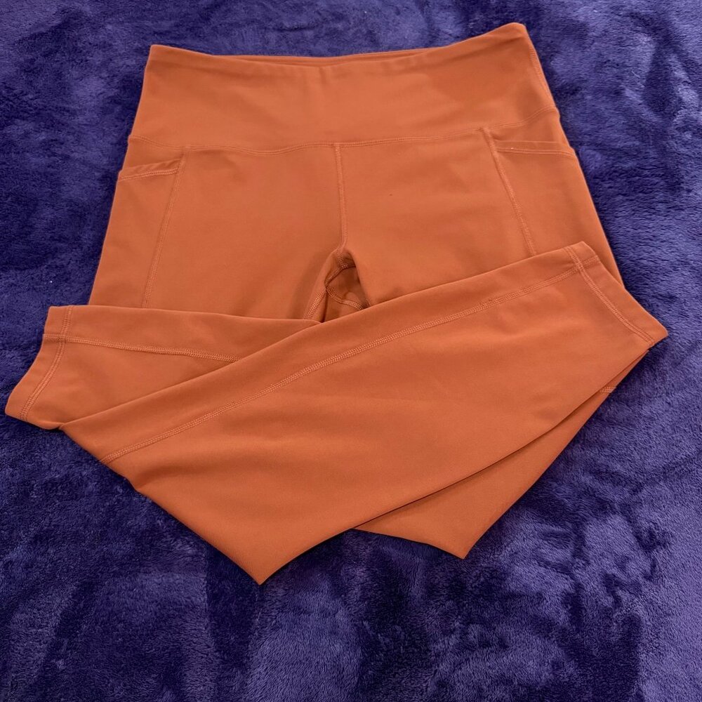 RBX Prime Tech Flex Ultra Hold Legging Color Rust/Orange  Sz L